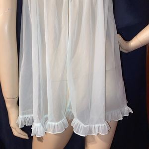 Victoria Secret Intimates & Sleepwear BabyDoll Size L Color Aqua Blue